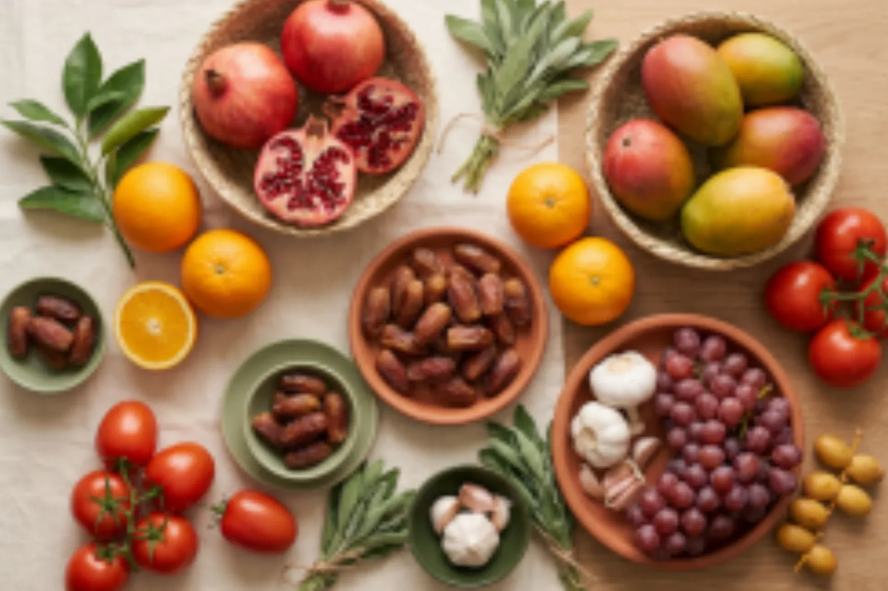Egyptian fresh produce ready for export packing